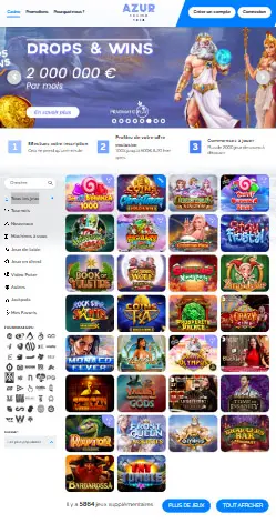 l'app e l'interfaccia di Cashpot Casino
