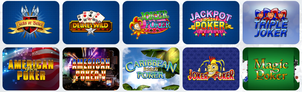 Video Poker CASHPOT CASINO