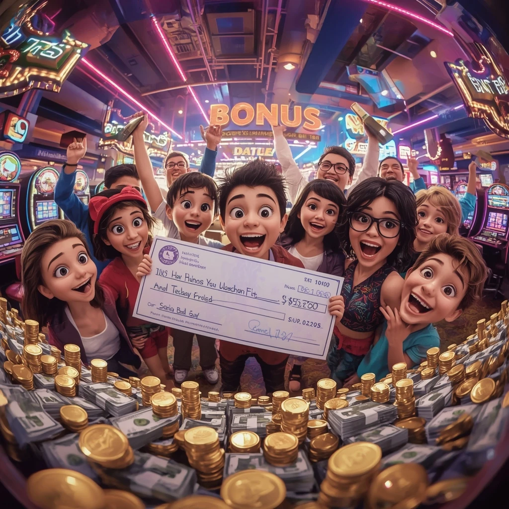 bonus nelle mani dell'uomo al casinò CASHPOT CASINO